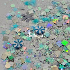 Blizzard Chunky Glitter - Multicolor Glitter Blizzard Chunky Glitter - Multicolor Glitter
