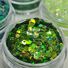 Green Glitter Bundle (Set of 4) - Green Glitter Green Glitter Bundle (Set of 4) - Green Glitter