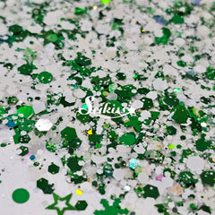 Winter in Green Chunky Glitter - Green Glitter Winter in Green Chunky Glitter - Green Glitter