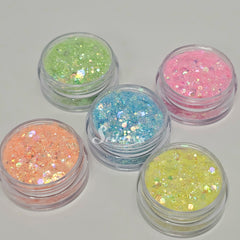 Spring Glitter Bundle (Set of 5) - Multicolor Glitter Spring Glitter Bundle (Set of 5) - Multicolor Glitter