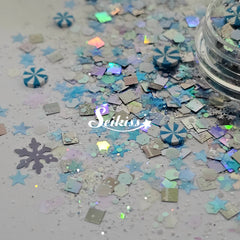 Blizzard Chunky Glitter - Multicolor Glitter Blizzard Chunky Glitter - Multicolor Glitter