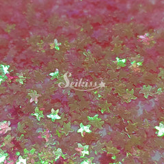 Coral Sea Stars Shape Glitter - Pink Glitter Coral Sea Stars Shape Glitter - Pink Glitter