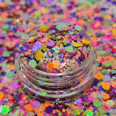 Fiesta Glitter Mix - Multicolor Shape Glitter Fiesta Glitter Mix - Multicolor Shape Glitter