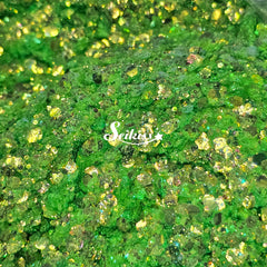 Gamma Iridescent Chunky Glitter - Green Glitter Gamma Iridescent Chunky Glitter - Green Glitter