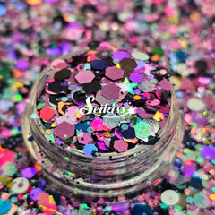 Volt Glow Chunky Glitter - Multicolor Glitter Volt Glow Chunky Glitter - Multicolor Glitter