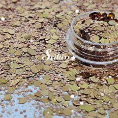 Luxe Gold Metallic Chunky Glitter - Gold Glitter Luxe Gold Metallic Chunky Glitter - Gold Glitter