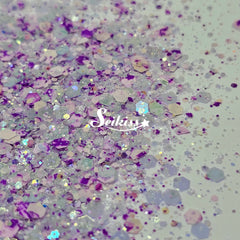 Grape Yogurt Iridescent Chunky Glitter - Purple Glitter Grape Yogurt Iridescent Chunky Glitter - Purple Glitter