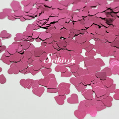 Pink Hearts - Pink Glitter Pink Hearts - Pink Glitter