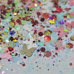 Mariposa Glitter Mix - Butterfly Shape Glitter Mariposa Glitter Mix - Butterfly Shape Glitter