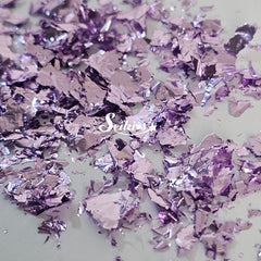 Lavender Metallic Foil Flakes - Purple Flakes Lavender Metallic Foil Flakes - Purple Flakes