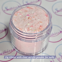 Blush Metallic Chunky Glitter - Pink Glitter Blush Metallic Chunky Glitter - Pink Glitter