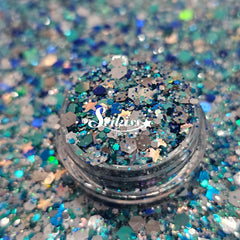 Aruba Chunky Glitter - Blue Glitter Aruba Chunky Glitter - Blue Glitter