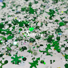 Winter in Green Chunky Glitter - Green Glitter Winter in Green Chunky Glitter - Green Glitter