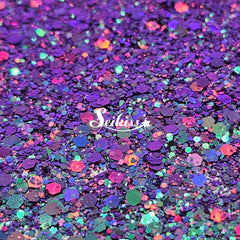 Hyperviolet  Chameleon Chunky Glitter - Purple Glitter / Blue Glitter Hyperviolet  Chameleon Chunky Glitter - Purple Glitter / Blue Glitter