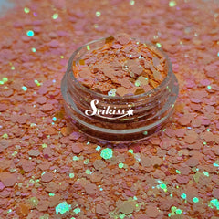 Georgia Peach Chunky Glitter - Orange Glitter Georgia Peach Chunky Glitter - Orange Glitter