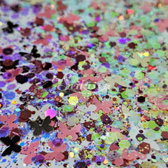 Mariposa Glitter Mix - Butterfly Shape Glitter Mariposa Glitter Mix - Butterfly Shape Glitter