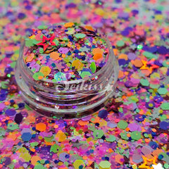 Fiesta Glitter Mix - Multicolor Shape Glitter Fiesta Glitter Mix - Multicolor Shape Glitter