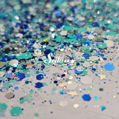 Aruba Chunky Glitter - Blue Glitter Aruba Chunky Glitter - Blue Glitter
