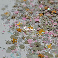 Superstar Glitter Mix - Gold and Pink Glitter Superstar Glitter Mix - Gold and Pink Glitter