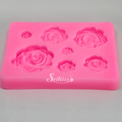 Roses Silicone Mold Roses Silicone Mold