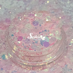 Pink Glow in the dark Chunky Glitter - Pink Glitter Pink Glow in the dark Chunky Glitter - Pink Glitter