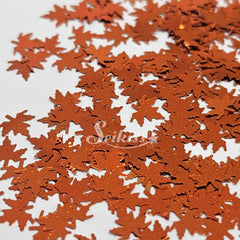 Copper Autumn Leaf Shape Glitter - Brown Glitter Copper Autumn Leaf Shape Glitter - Brown Glitter