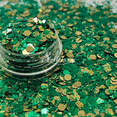 Brazilian Emerald Chunky Glitter - Multicolor Glitter Brazilian Emerald Chunky Glitter - Multicolor Glitter