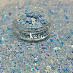 Blueberry Iridescent Chunky Glitter - Blue Glitter Blueberry Iridescent Chunky Glitter - Blue Glitter
