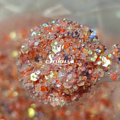 Carrots Iridescent Chunky Glitter - Orange Glitter Carrots Iridescent Chunky Glitter - Orange Glitter
