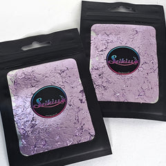 Lavender Metallic Foil Flakes - Purple Flakes Lavender Metallic Foil Flakes - Purple Flakes