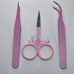 Tweezers and Scissor Set for Craft- Pink Tweezers and Scissor Set for Craft- Pink