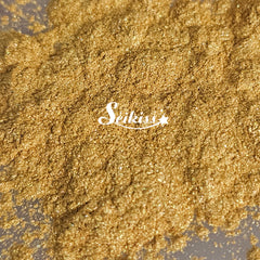 Gold Craft Mica Powder for Resin, Alcohol Ink, Epoxy, Wax Melts - Gold Mica Gold Craft Mica Powder for Resin, Alcohol Ink, Epoxy, Wax Melts - Gold Mica
