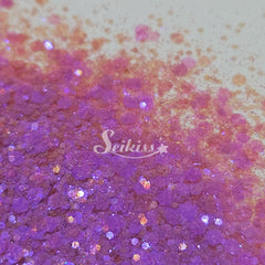 Mauve Iridescent Chunky Glitter - Purple Glitter Mauve Iridescent Chunky Glitter - Purple Glitter