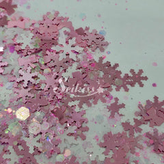 Pink Holiday Chunky Glitter - Pink Glitter Pink Holiday Chunky Glitter - Pink Glitter