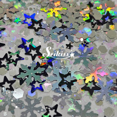 Silver Winter Chunky Glitter - Silver Glitter Silver Winter Chunky Glitter - Silver Glitter