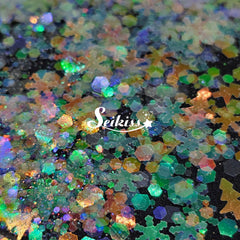 Iridescent Winter Chunky Glitter - White Glitter Iridescent Winter Chunky Glitter - White Glitter