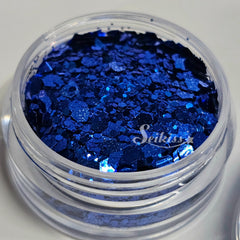 Royal Metallic Chunky Glitter - Blue Glitter Royal Metallic Chunky Glitter - Blue Glitter