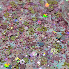 Blossom Glitter Mix - Flower Shape Glitter Blossom Glitter Mix - Flower Shape Glitter