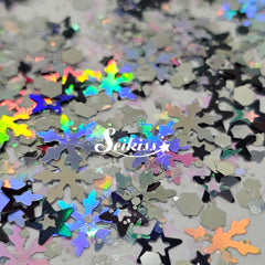 Silver Winter Chunky Glitter - Silver Glitter Silver Winter Chunky Glitter - Silver Glitter