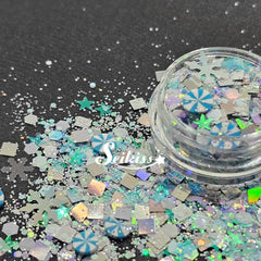 Blizzard Chunky Glitter - Multicolor Glitter Blizzard Chunky Glitter - Multicolor Glitter