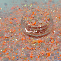 Carrots Iridescent Chunky Glitter - Orange Glitter Carrots Iridescent Chunky Glitter - Orange Glitter