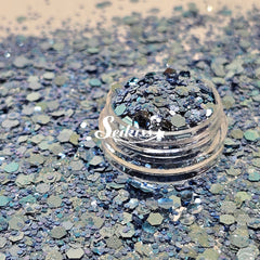 Celestial Metallic Chunky Glitter - Blue Glitter Celestial Metallic Chunky Glitter - Blue Glitter
