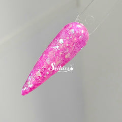 Fancy Fuchsia Nail Acrylic Powder with Glitter - Acrylic Powder Fancy Fuchsia Nail Acrylic Powder with Glitter - Acrylic Powder