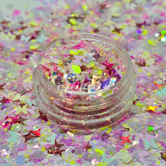 Fly Away Glitter Mix - Shape Glitter Fly Away Glitter Mix - Shape Glitter