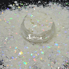 Arctic Holographic Chunky Glitter - White Glitter Arctic Holographic Chunky Glitter - White Glitter