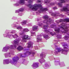 Purple Squares Shape Glitter - Purple Glitter Purple Squares Shape Glitter - Purple Glitter