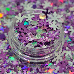 Purple Holiday Chunky Glitter - Purple Glitter Purple Holiday Chunky Glitter - Purple Glitter