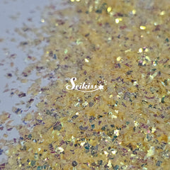 Small Flakes Glitter Bundle (Set of 3) - Green, Pink, and Yellow Glitter Small Flakes Glitter Bundle (Set of 3) - Green, Pink, and Yellow Glitter