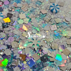 Blizzard Chunky Glitter - Multicolor Glitter Blizzard Chunky Glitter - Multicolor Glitter
