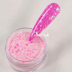 Fancy Fuchsia Nail Acrylic Powder with Glitter - Acrylic Powder Fancy Fuchsia Nail Acrylic Powder with Glitter - Acrylic Powder